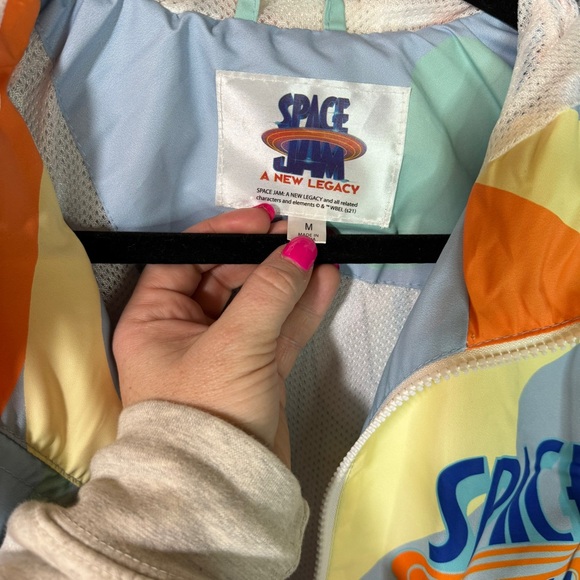 Members Only x Looney Tunes Windbreaker Jacket Space Jam Tune Squad - Picture 3 of 6